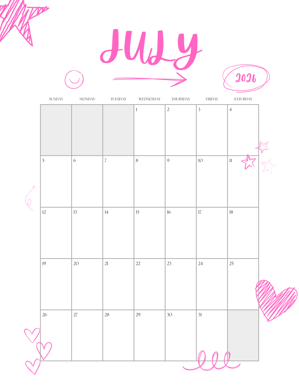 2026-2027 Digital Planner